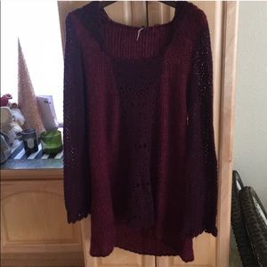 Free People tunic sweater