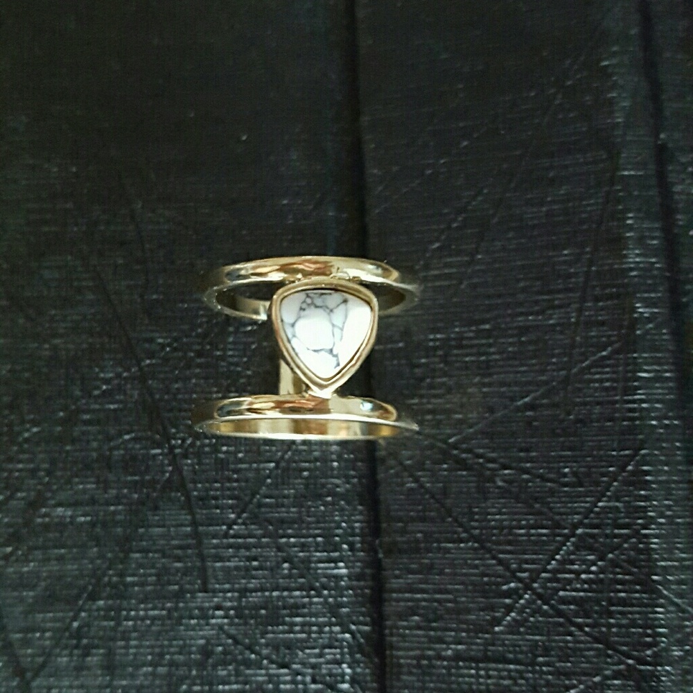 Geometric Wide-Band Ring - Picture 5 of 5