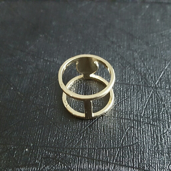 Geometric Wide-Band Ring - Picture 4 of 5