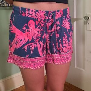 Lilly Pulitzer Katia Short 5” Inseam Night Caw