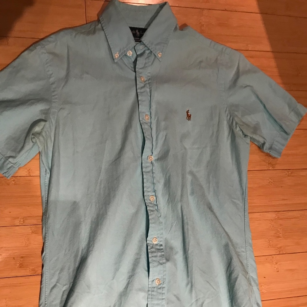 Men's Ralph Lauren Blue Button Down