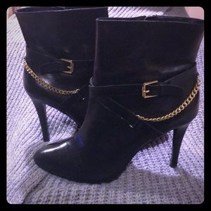 Black Ralph Lauren Ankle Boots