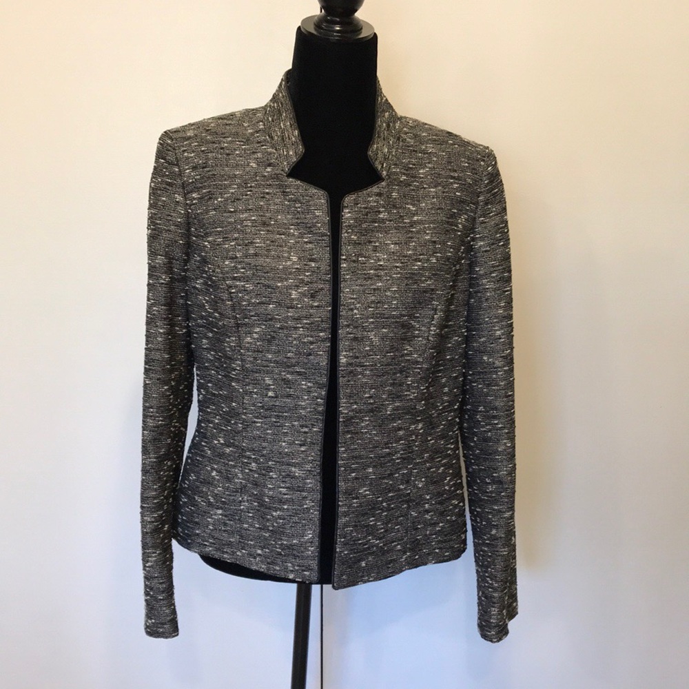 9&CO. suit separates black and white jacket