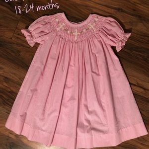 Castles & Crowns 18-24 months smocked Dress