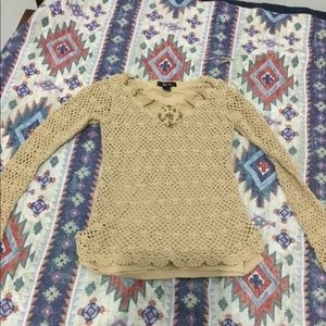 Knitted vintage shirt