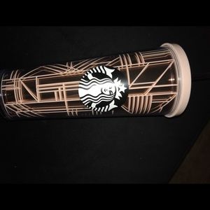 Rose gold venti iced cup (holiday collection)