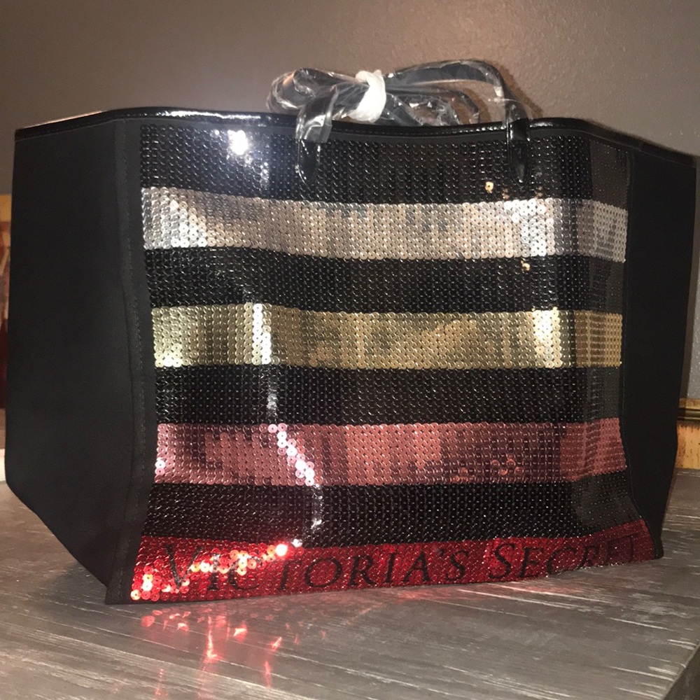 Victoria’s Secret sequin tote