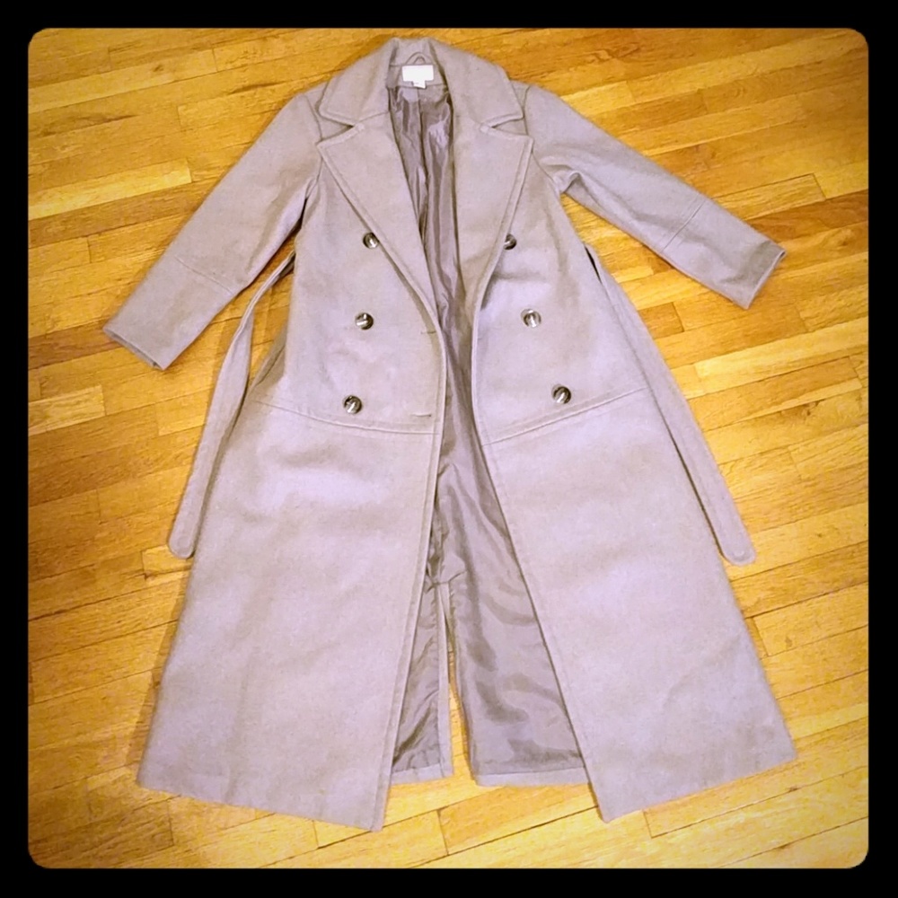 Double Breasted Wool Coat