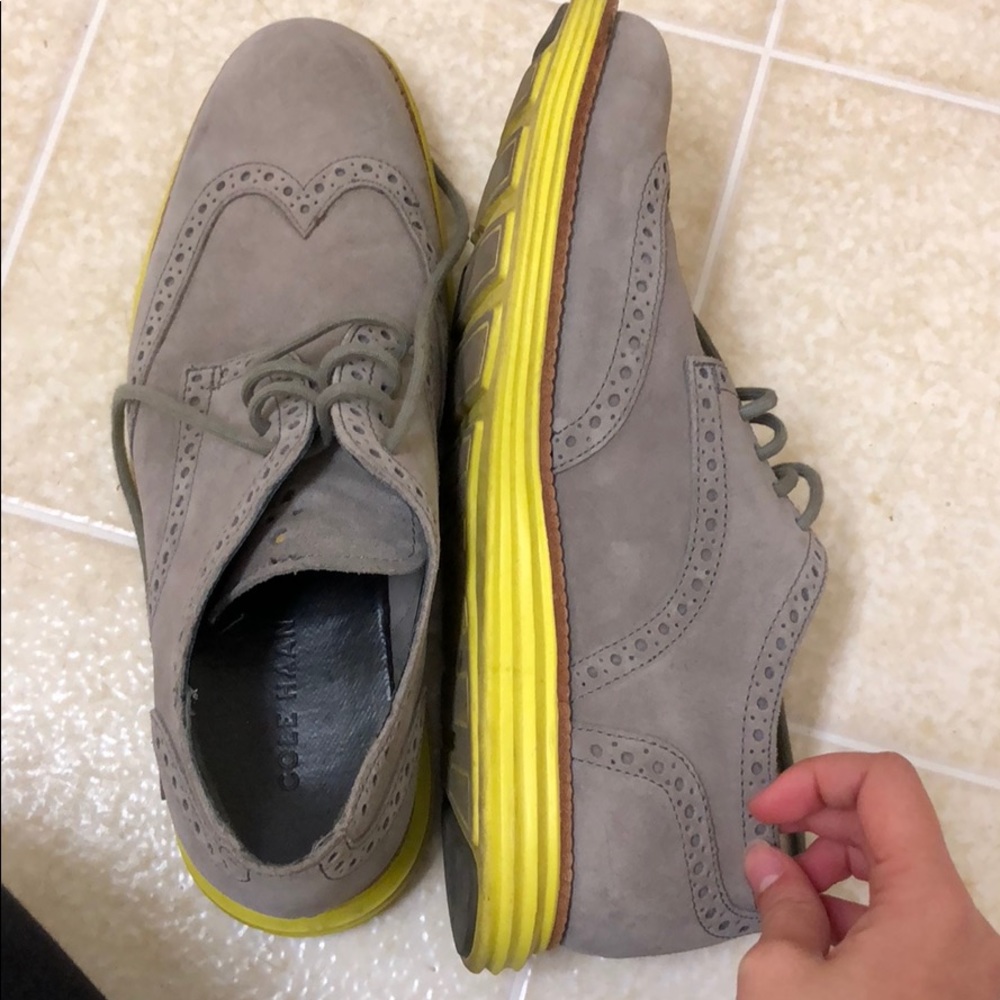 Cole Haan Oxford Suede Grey
