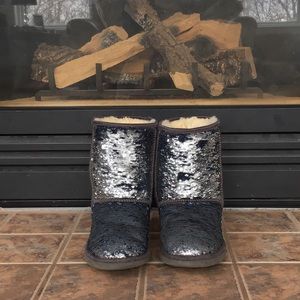 RELISTED Blue Sparkly Uggs