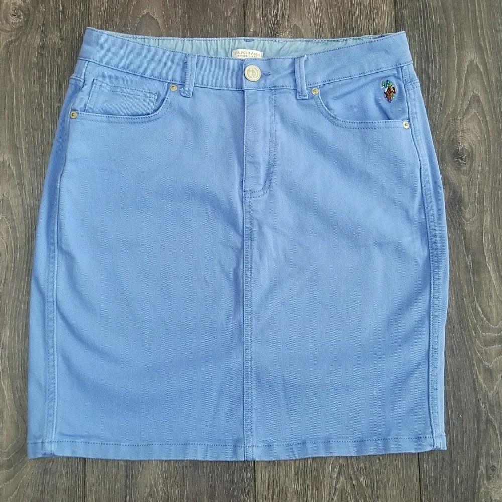 U.S  Polo Assn. Blue Skirt - Size 10