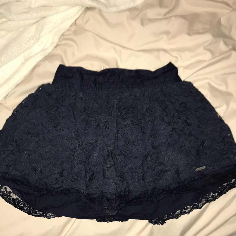 Navy Abercrombie kids skirt