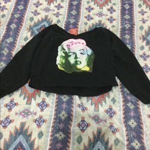 Marilyn Monroe crop top