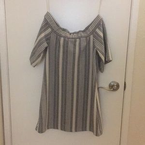 Zara Trafaluc off shoulder mini dress