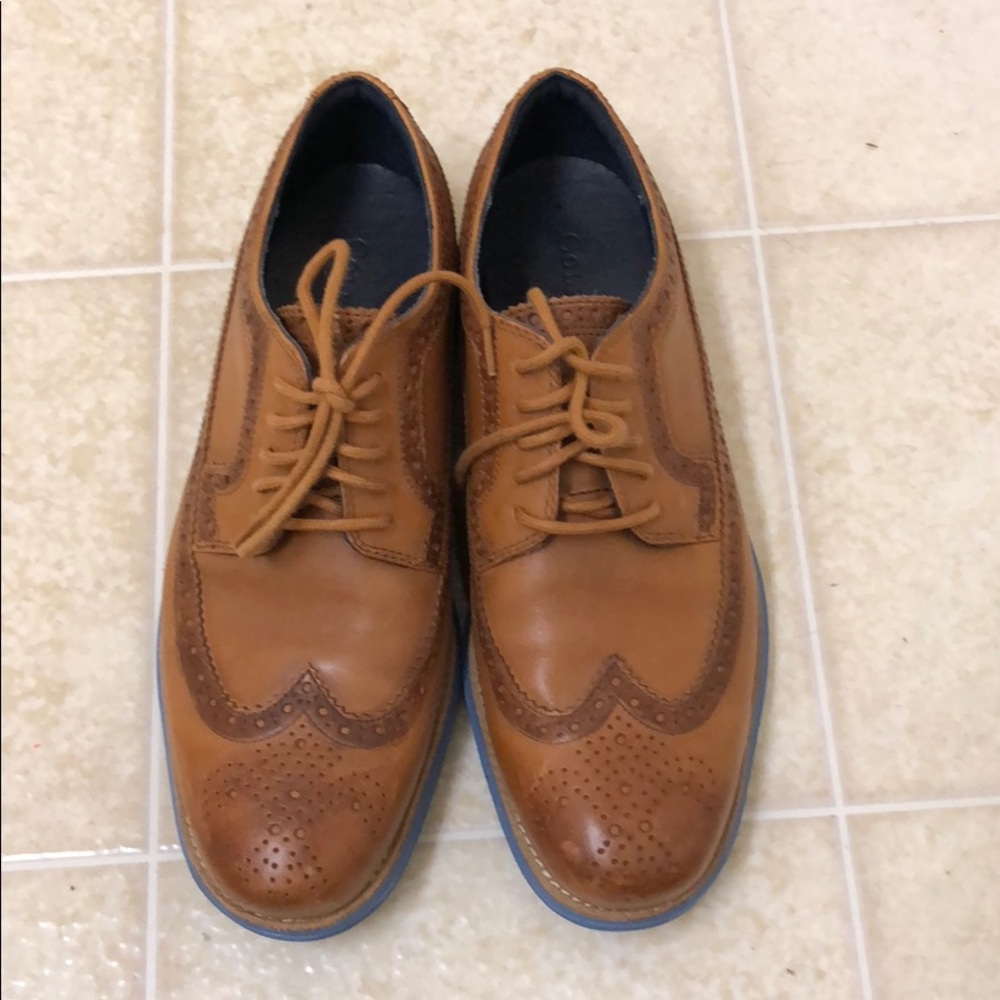 Cole Haan Oxfords Brown with Blue Sole