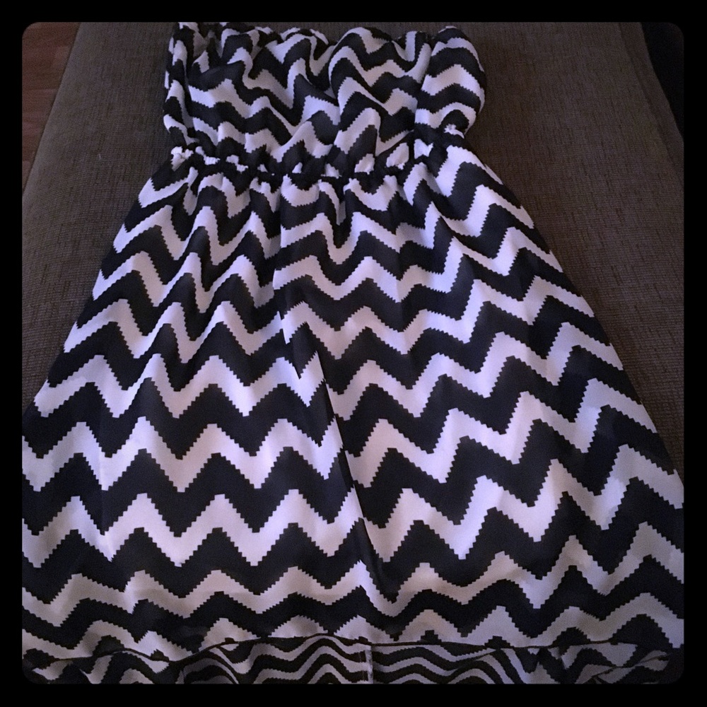 Strapless dress