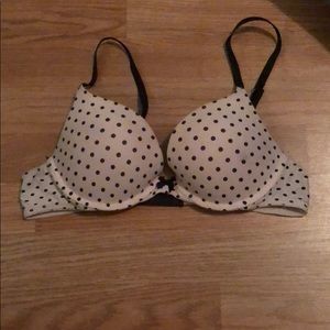 polka dot bra