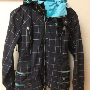 Black Burton snowboarding coat