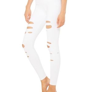 ALO HIGH-WAIST RIPPED WARRIOR LEGGING
