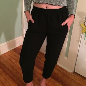 J. Crew Reese Pull on Dress Pants in Black