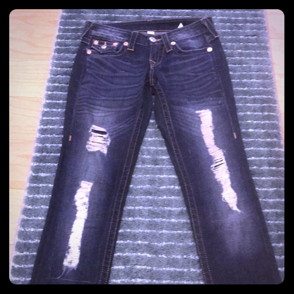 True religion skinny wflps premium basic jeans