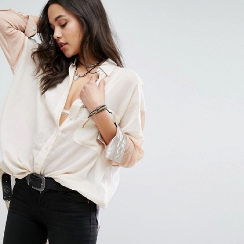 Free People Rainbow Rays T-Shirt ✨🌈