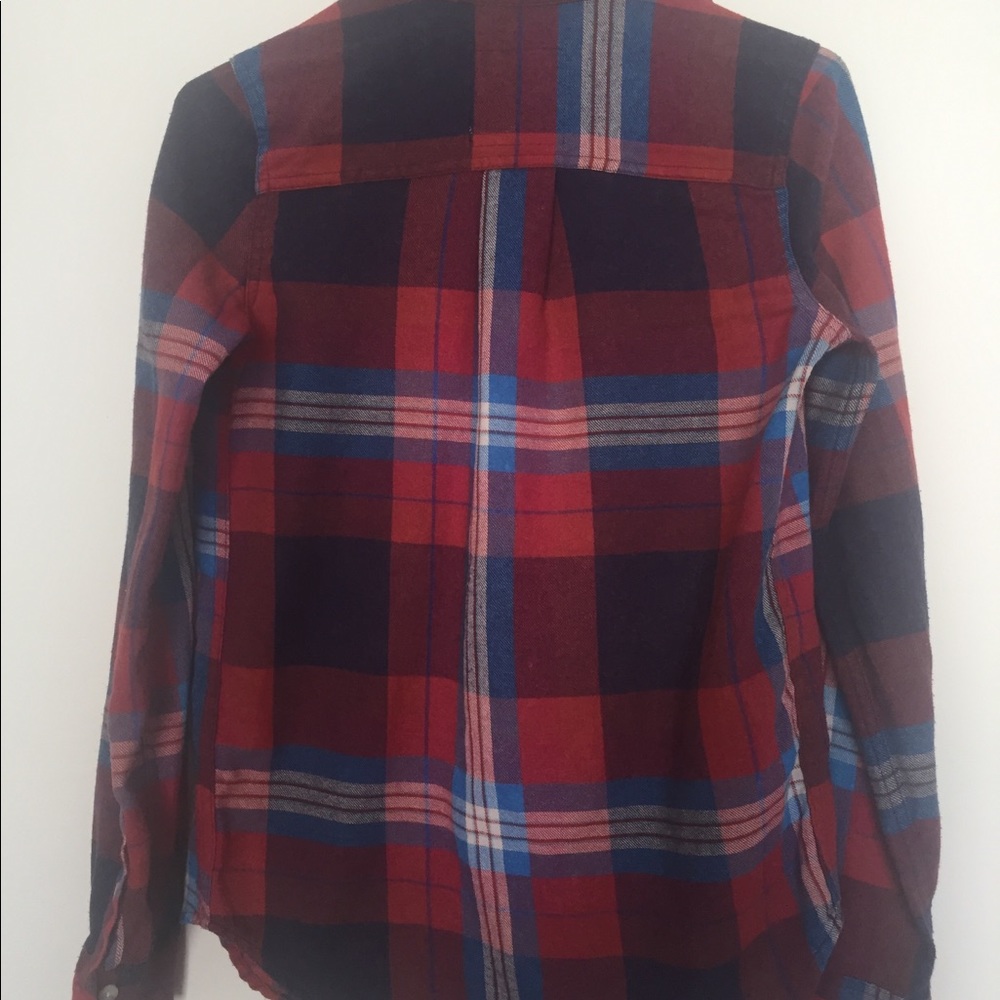 Red flannel button down - Picture 2 of 2