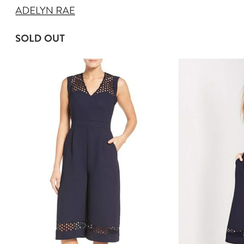 Adelyn rae coulette jumpsuit