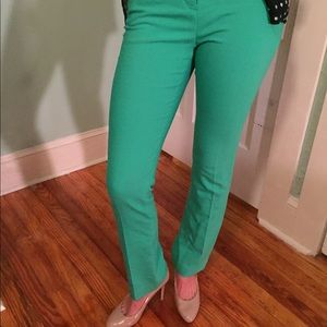 Express Columnist Mid-Rise Barely Boot Dress Pants