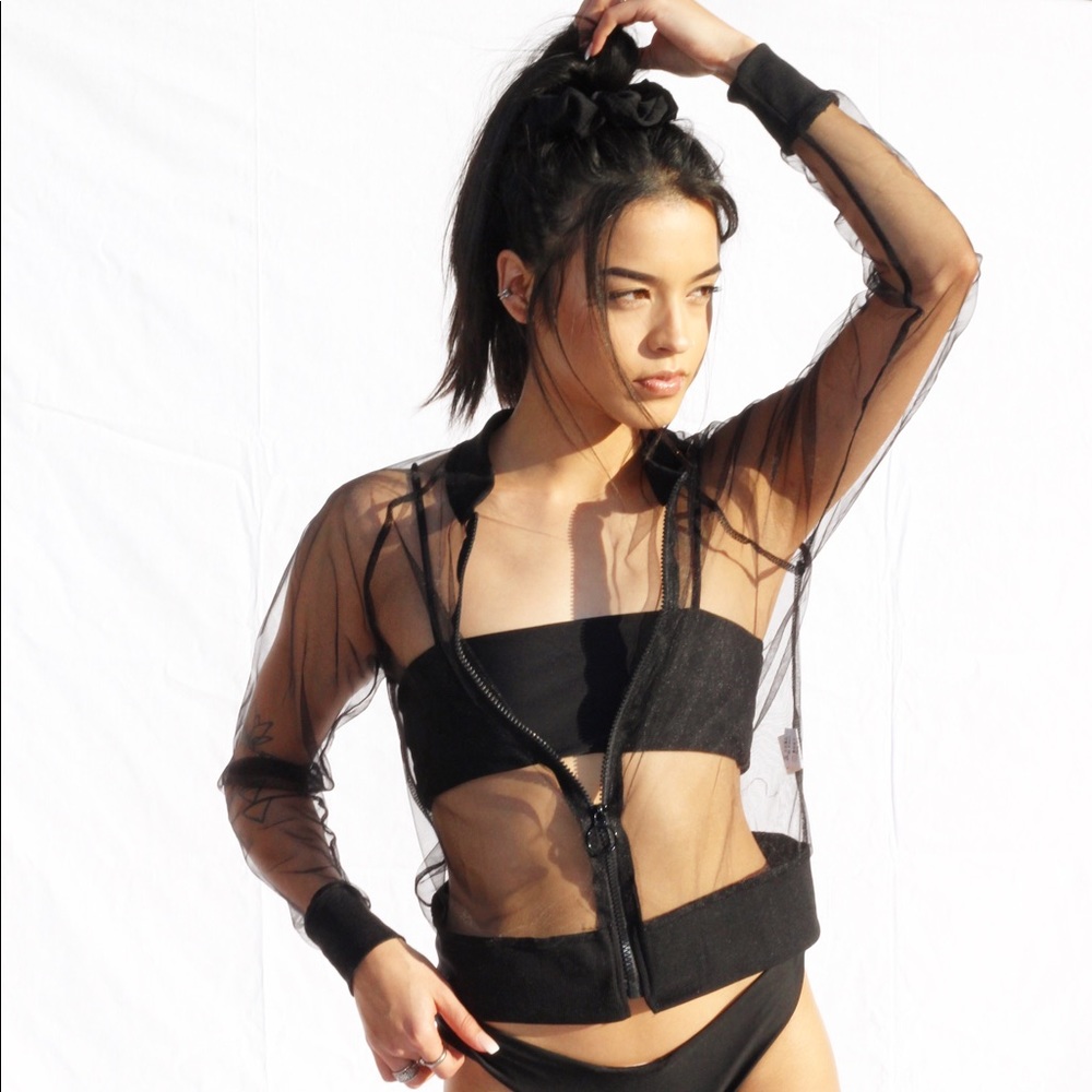 (SOLD) LA BAMBA SPORT Sheer Shalana Jacket - Picture 3 of 6