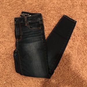 Hi-rise jeggings from American eagle