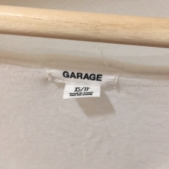 Plain White V Neck Garage - Picture 2 of 3