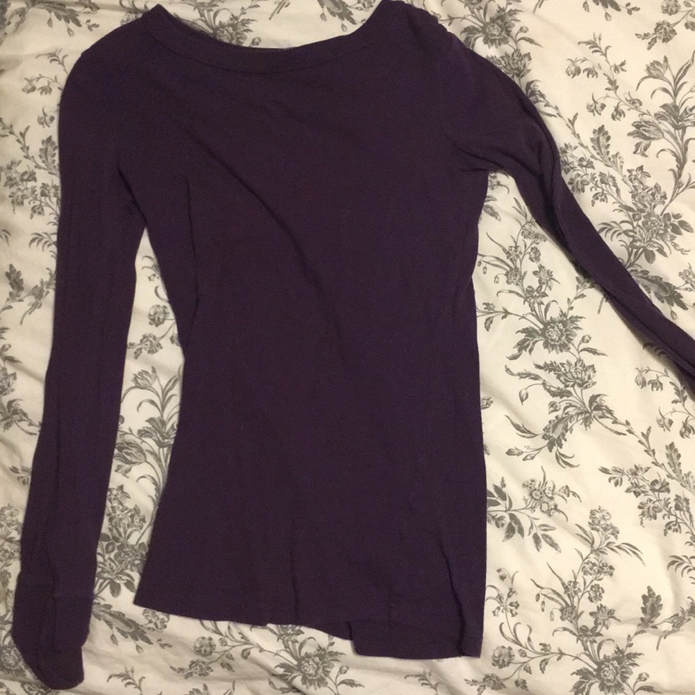 Eggplant long sleeve