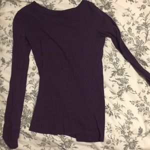 Eggplant long sleeve