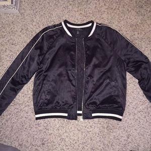 Black “California” bomber jacket