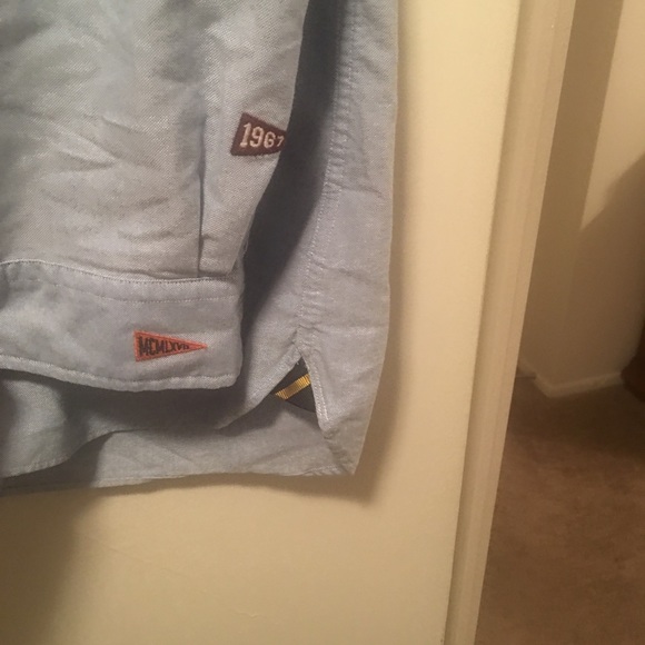 NWOT Ralph Lauren Varsity Oxford Shirt Size XL - Picture 4 of 6