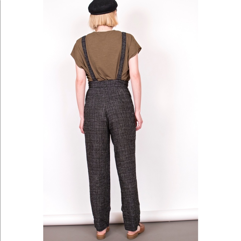 ❌Sold❌Vintage 80 high waist suspender trouser pant - Picture 5 of 5
