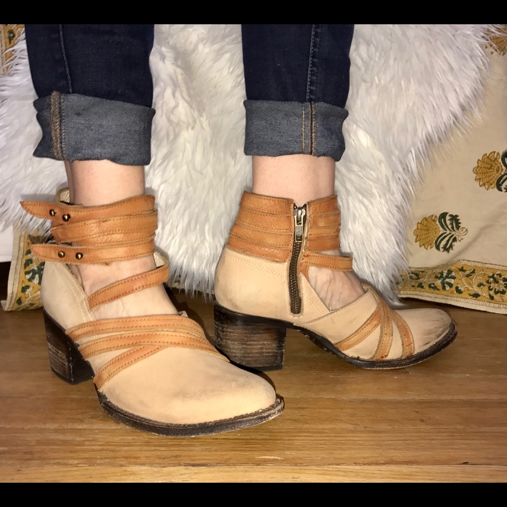 Freebird Grind Booties size 9
