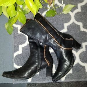Pikolinos Leather calf high Boots