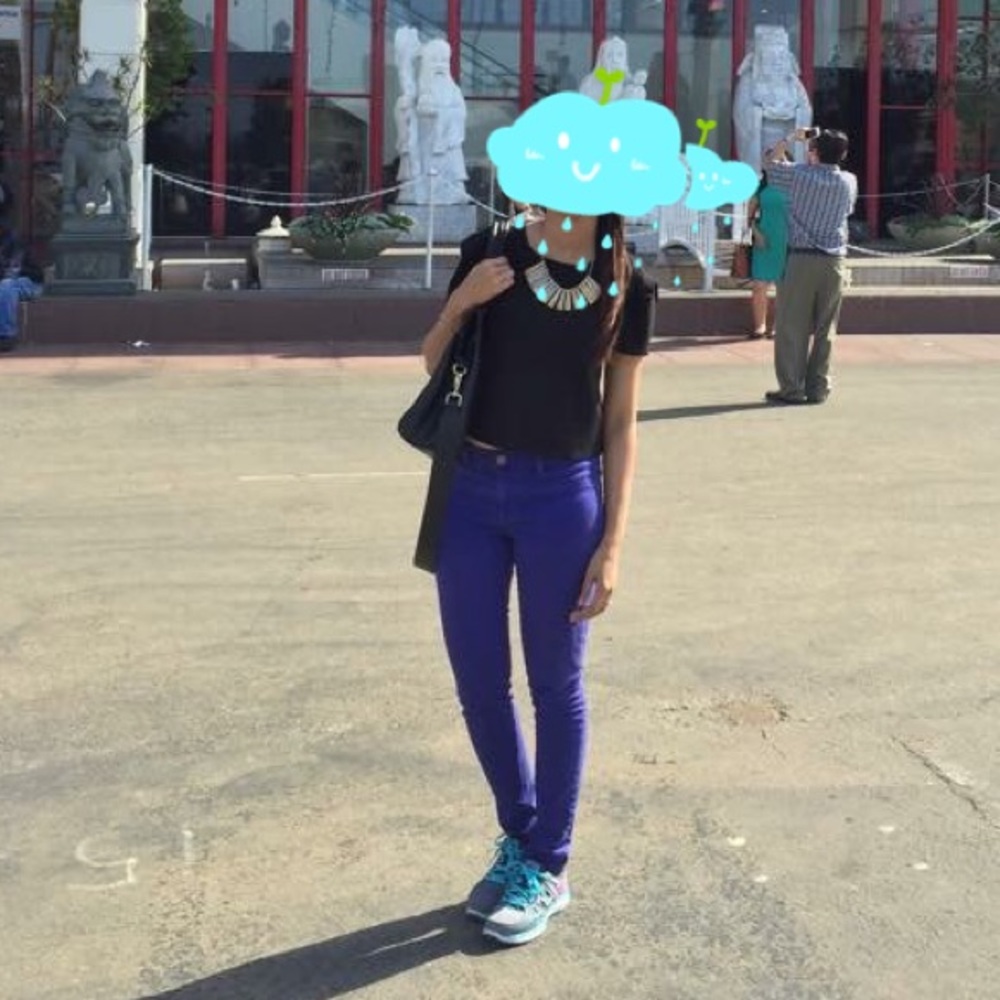 Black crop top. Moving sales!