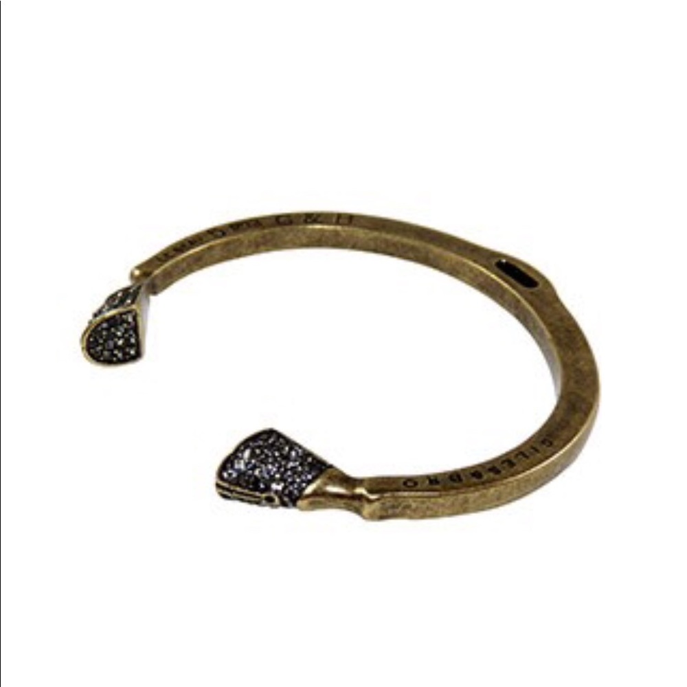 Giles & Brother Skinny Encrusted Cuff