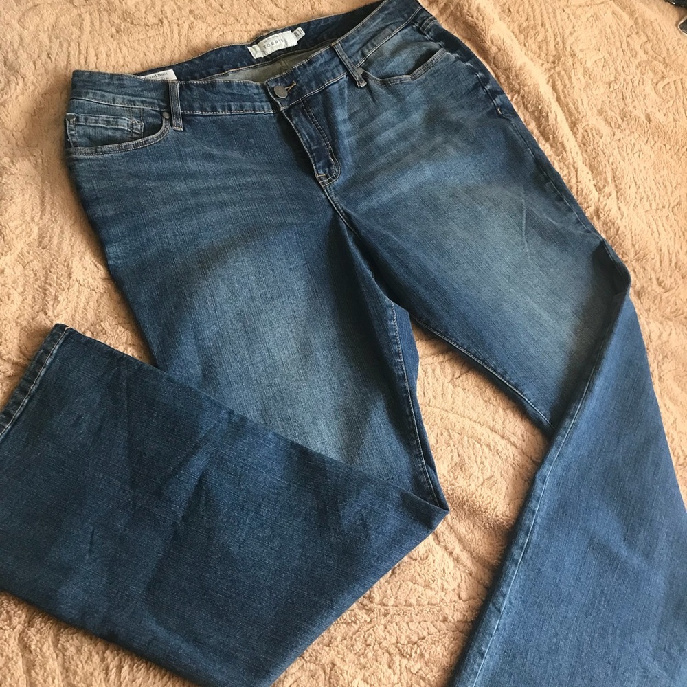 Torrid relaxed bootcut jeans