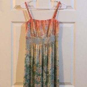 floral maxi dress