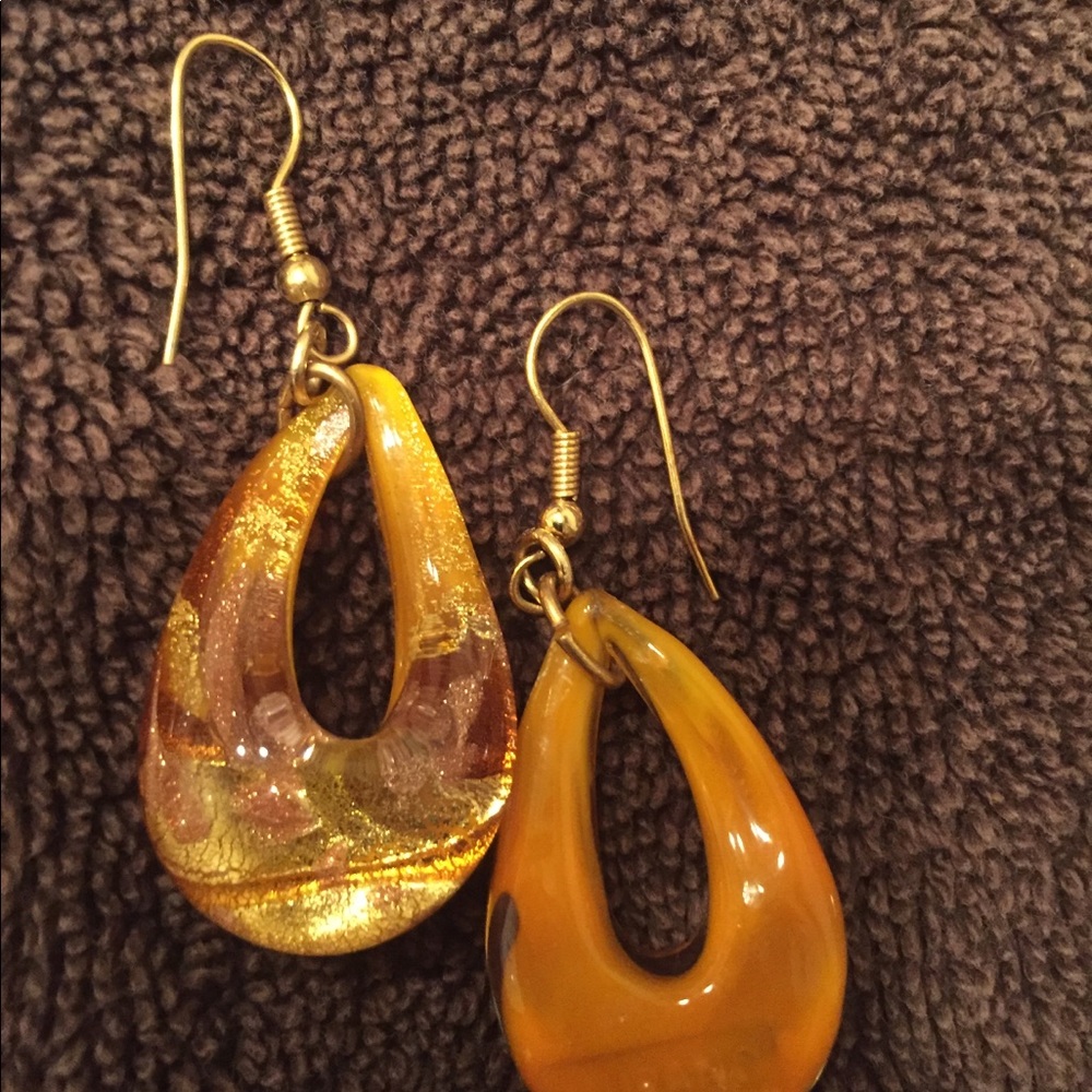 Vintage Italian Murano Glass earrings