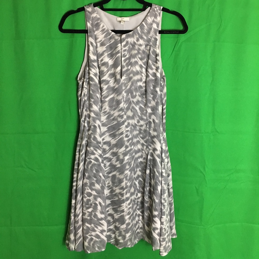 Joie Grey Silk Dress