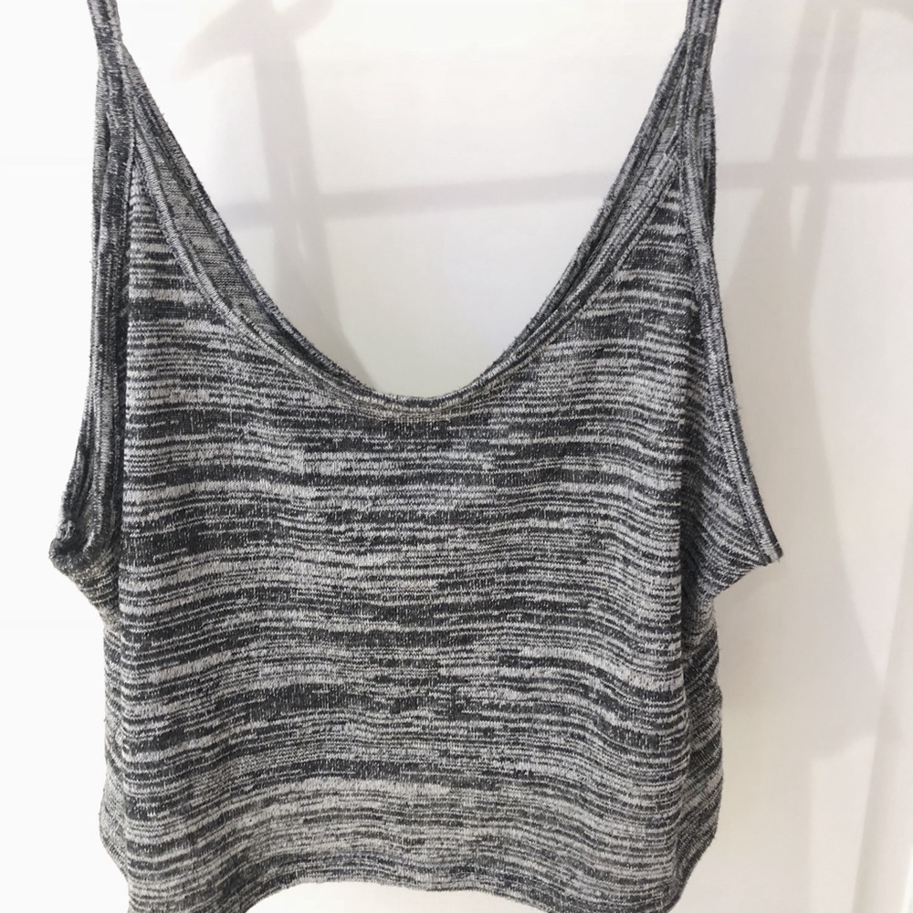 Divided crop top