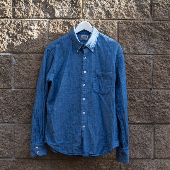 naked and famous denim shirt