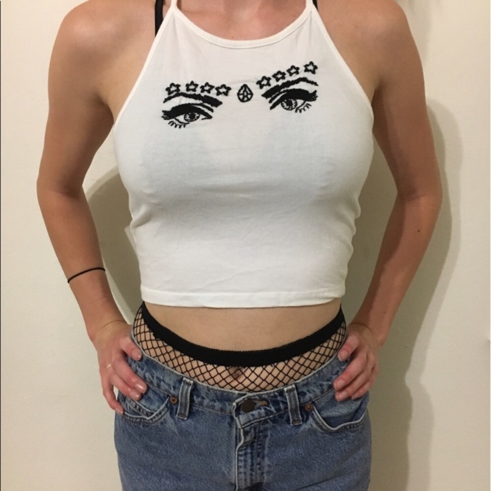 Brandy Melville sachi starry eyes halter