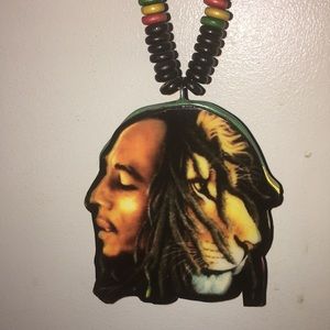 Jamaican Bob Marley Lion Necklace