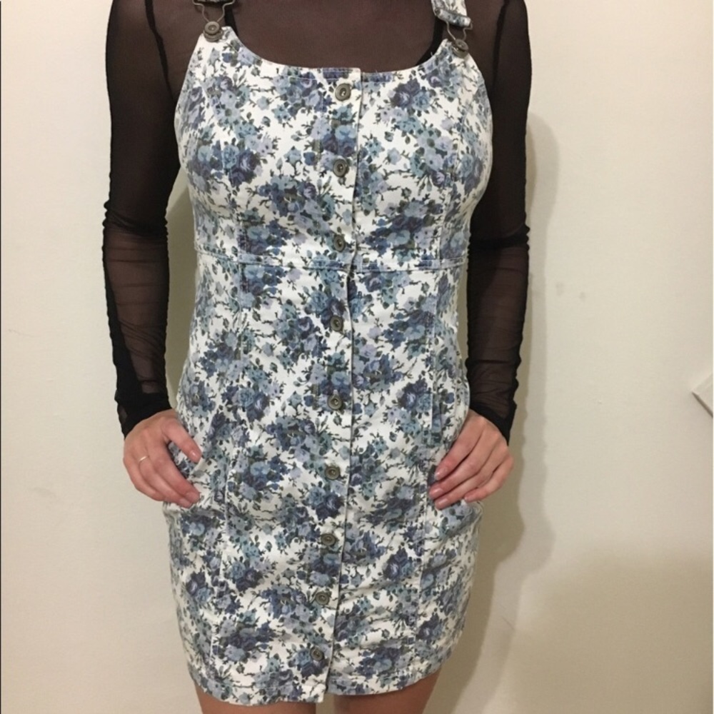 Kimchi blue overall dress